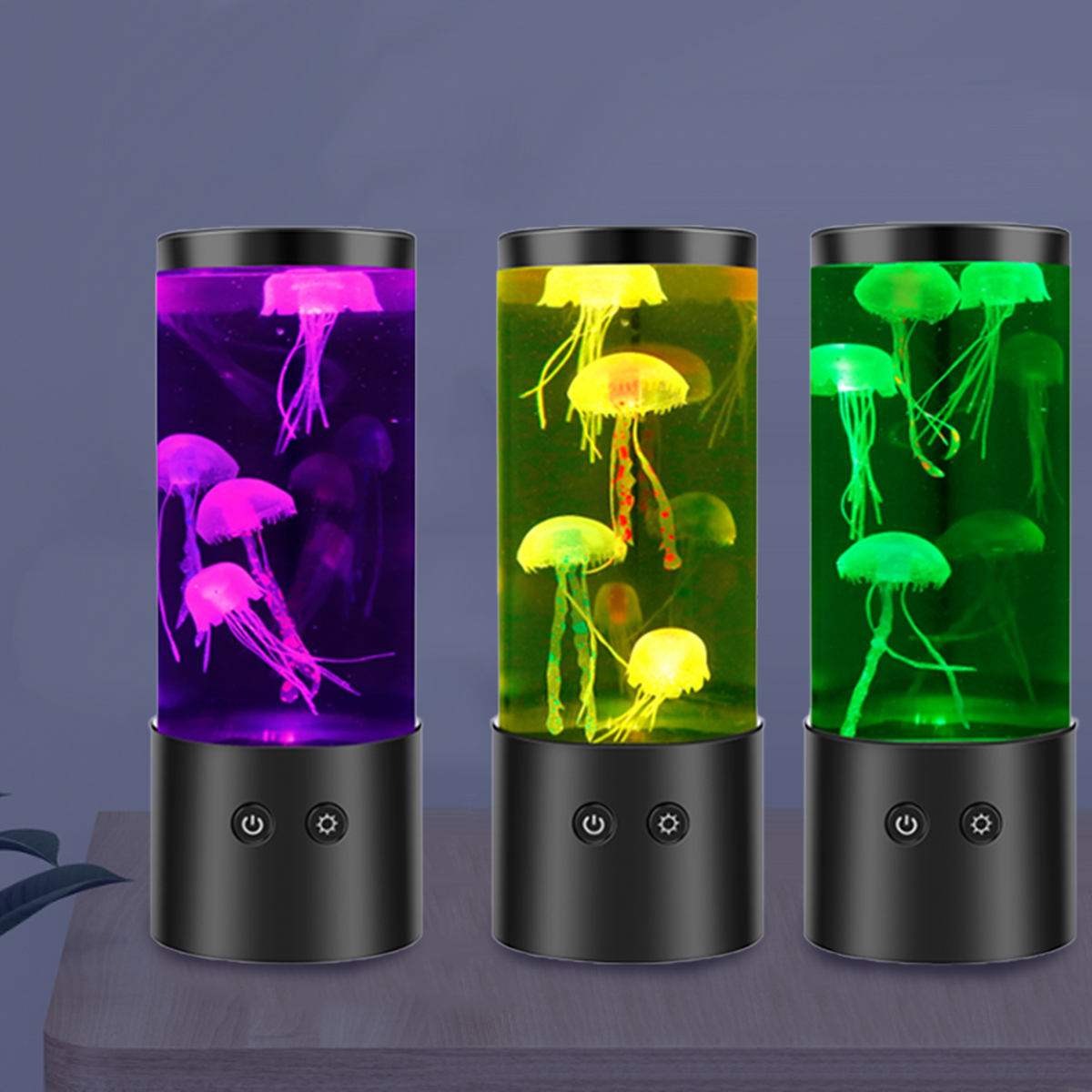 Fish Toys For Aquarium - Jellyfish Night Light LED Fish Tank