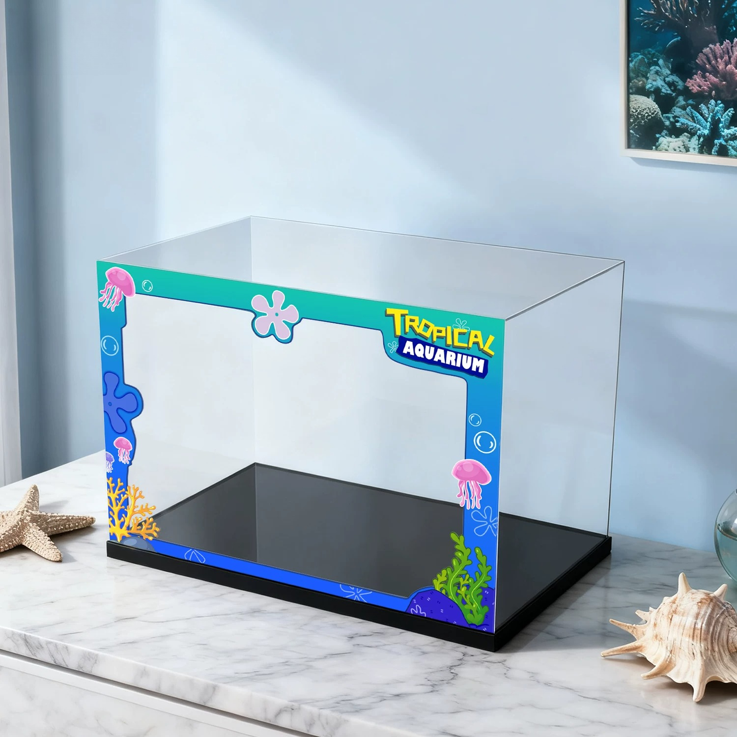 Aquarium Fish Lego - Suitable for Lego 10366 Tropical Aquarium