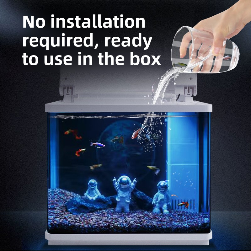 Xl Aquarium Fish - XL water-free fish tank living room