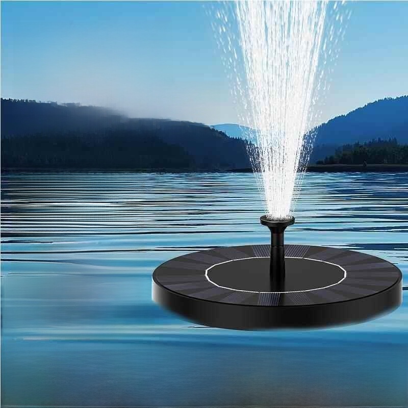 Aquarium Fish Small - Solar Powered Automatic Floating Aerator Fountain