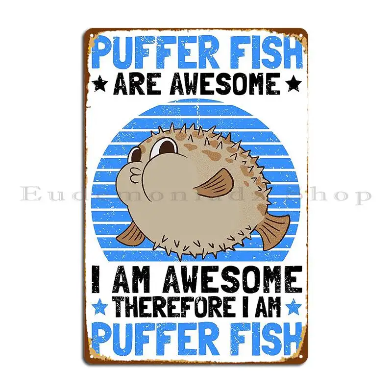Aquarium Fish Poster - Puffer Fish Fantastic Aquarium Fish Aquarist