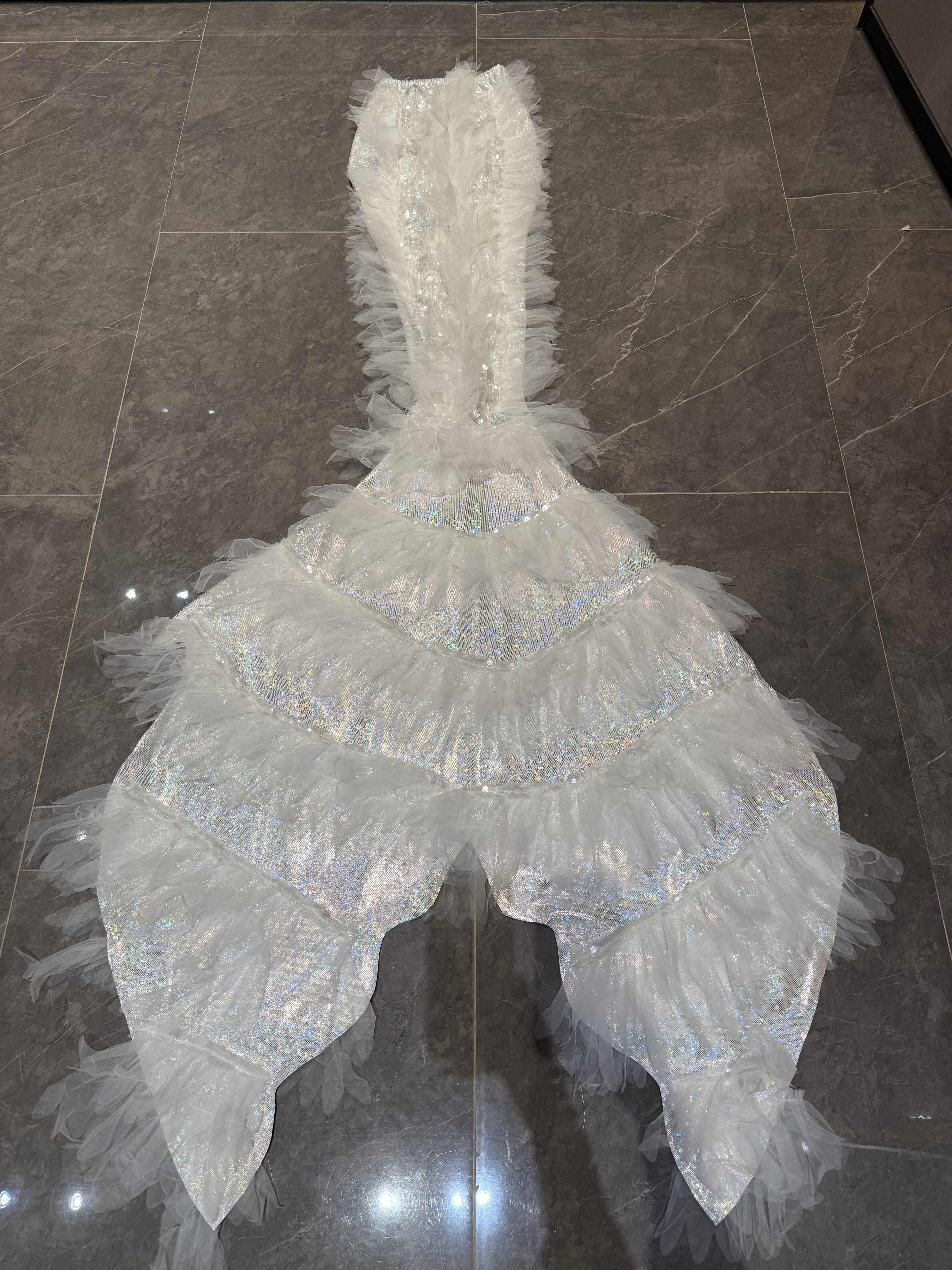 Aquarium Fish Angel - Original Angel Hot Stamped Mermaid Tail
