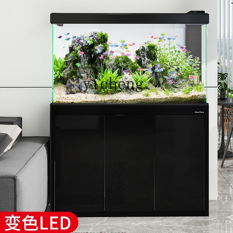 Xl Aquarium Fish - XL water-free living room glass aquarium