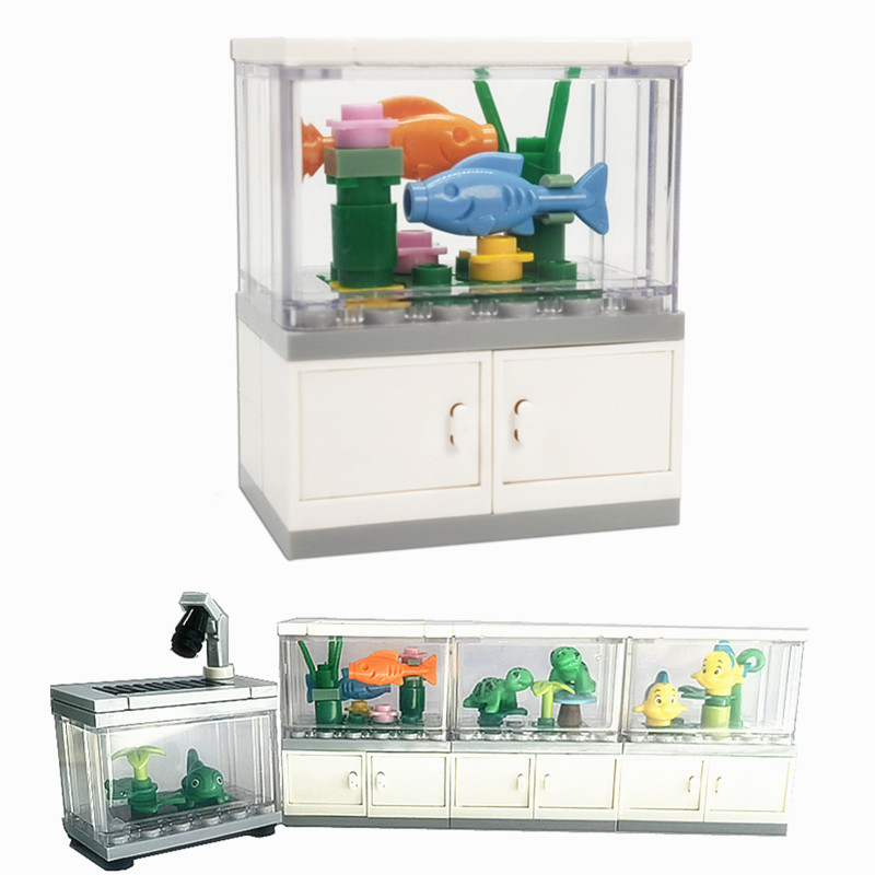 City Friends Fish Tank Buildin - Aquarium Fish Lego avaliação e preço
