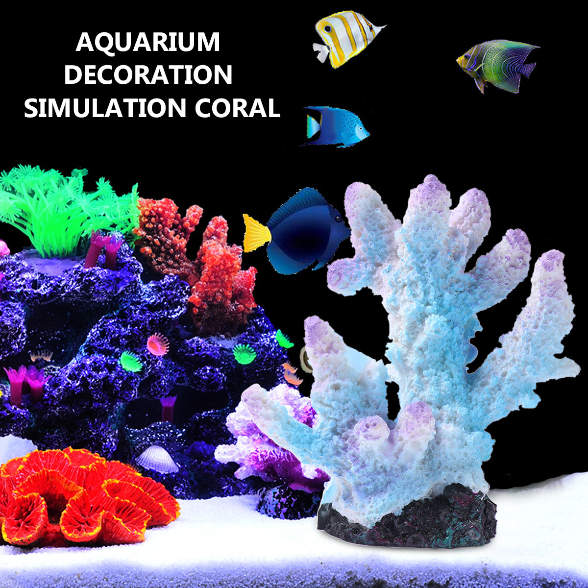 Xl-S1718 Resin Aquarium Coral  - Xl Aquarium Fish avaliação e preço