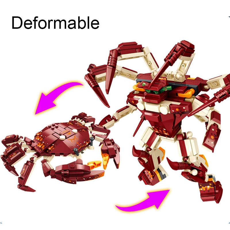 Creative Assembly Crab Ocean A - Aquarium Fish Lego avaliação e preço