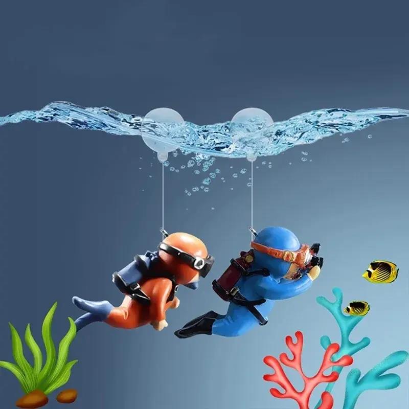 Vibe Fish Tank Diver Ornaments - Aquarium Fish Popular avaliação e preço