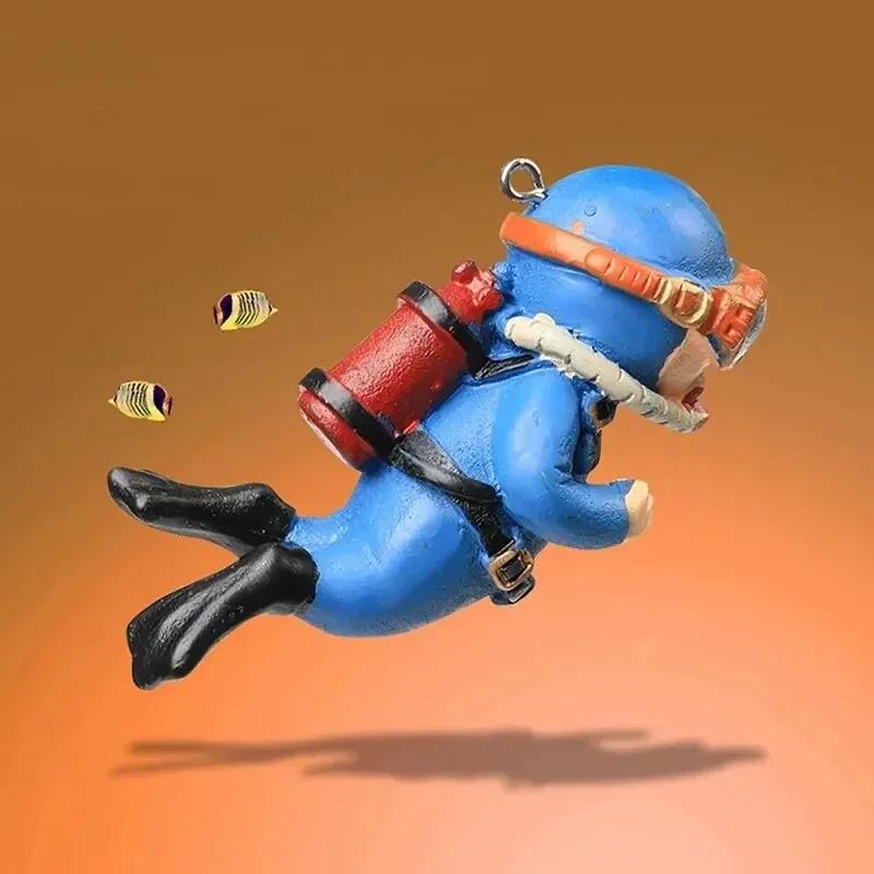 Vibe Fish Tank Diver Ornaments - Aquarium Fish Popular avaliação e preço