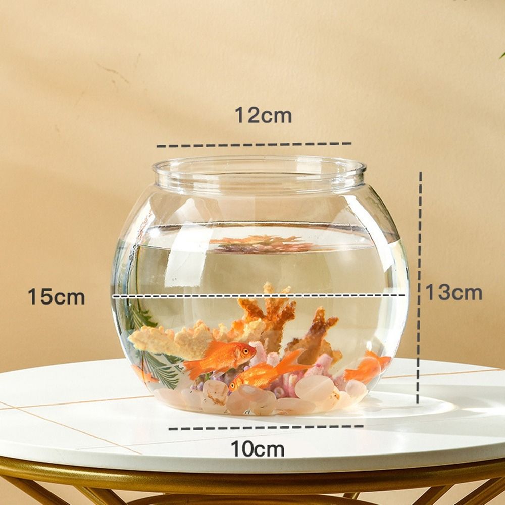Home Decor Clear Transparent R - Aquarium Fish In Bowl avaliação e preço