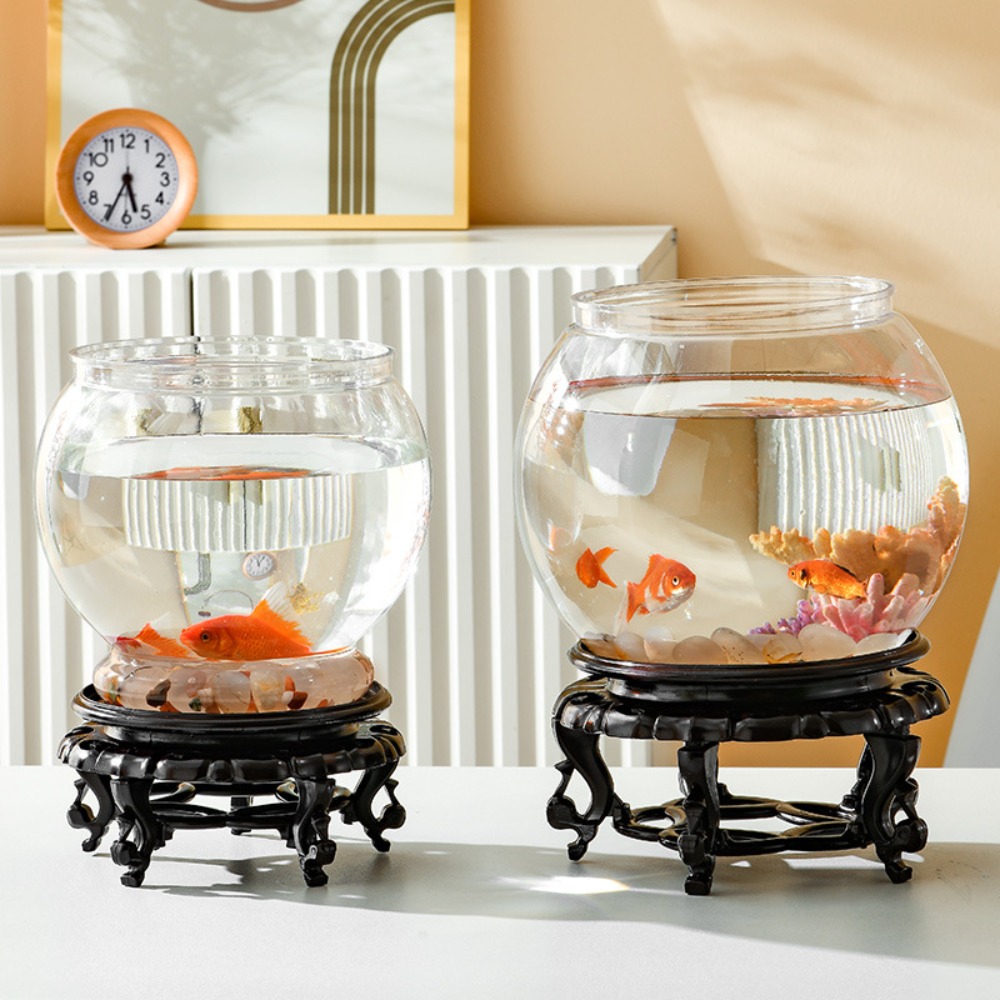 Home Decor Clear Transparent R - Aquarium Fish In Bowl avaliação e preço