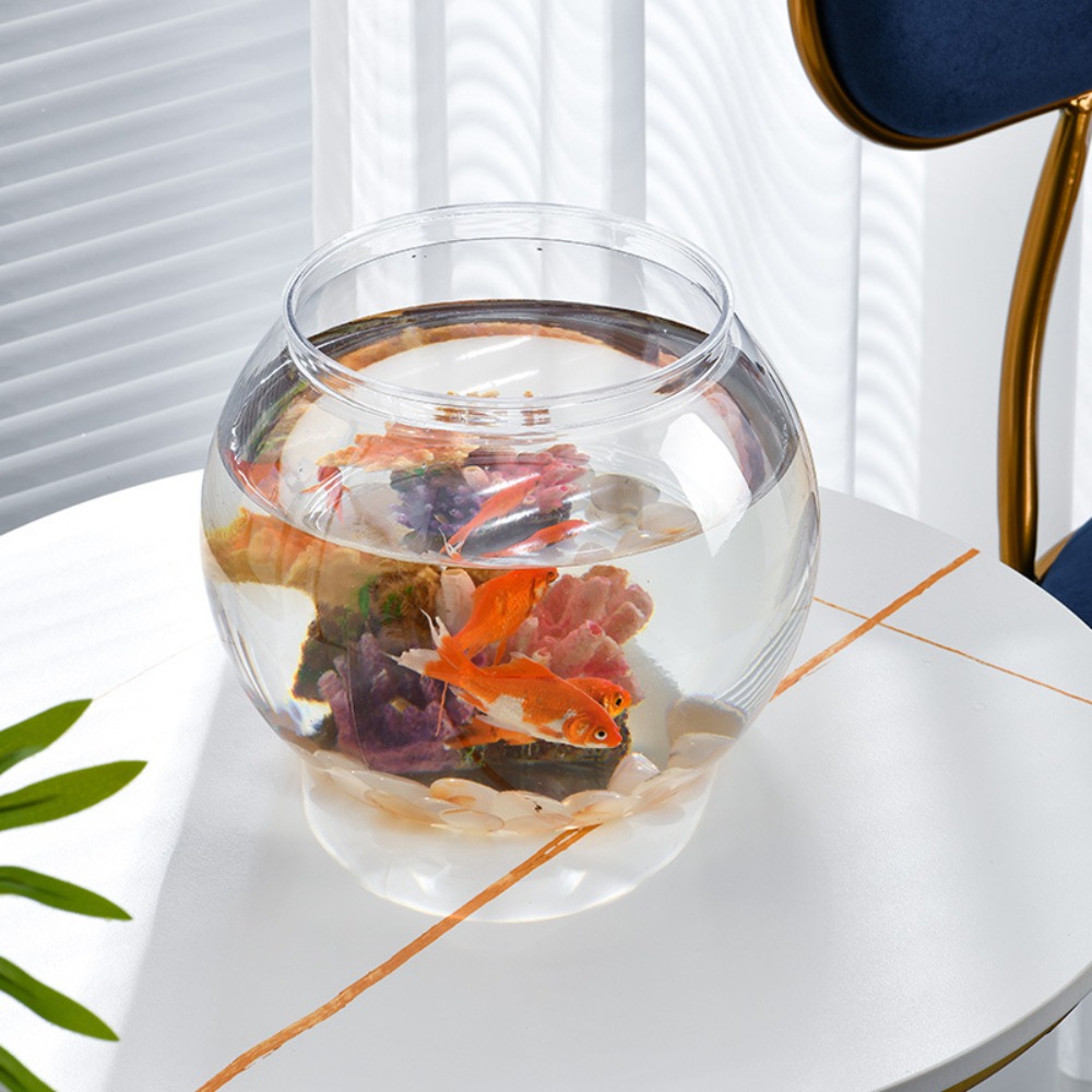 Home Decor Clear Transparent R - Aquarium Fish In Bowl avaliação e preço