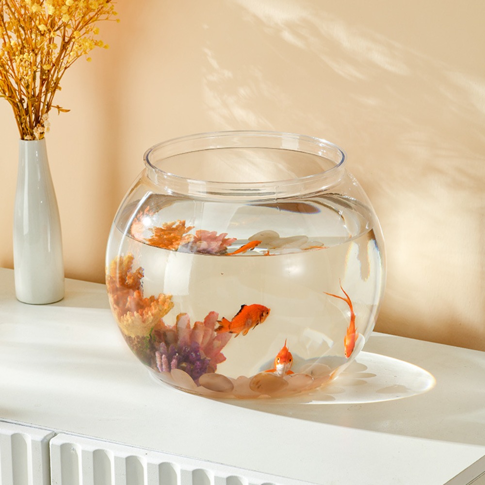 Home Decor Clear Transparent R - Aquarium Fish In Bowl avaliação e preço
