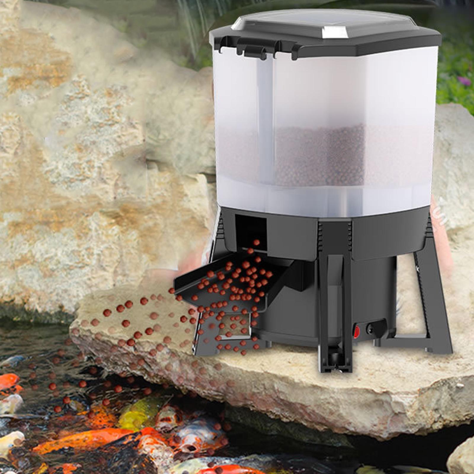 6L Adjustable Solar Automatic  - Aquarium Fish Koi avaliação e preço