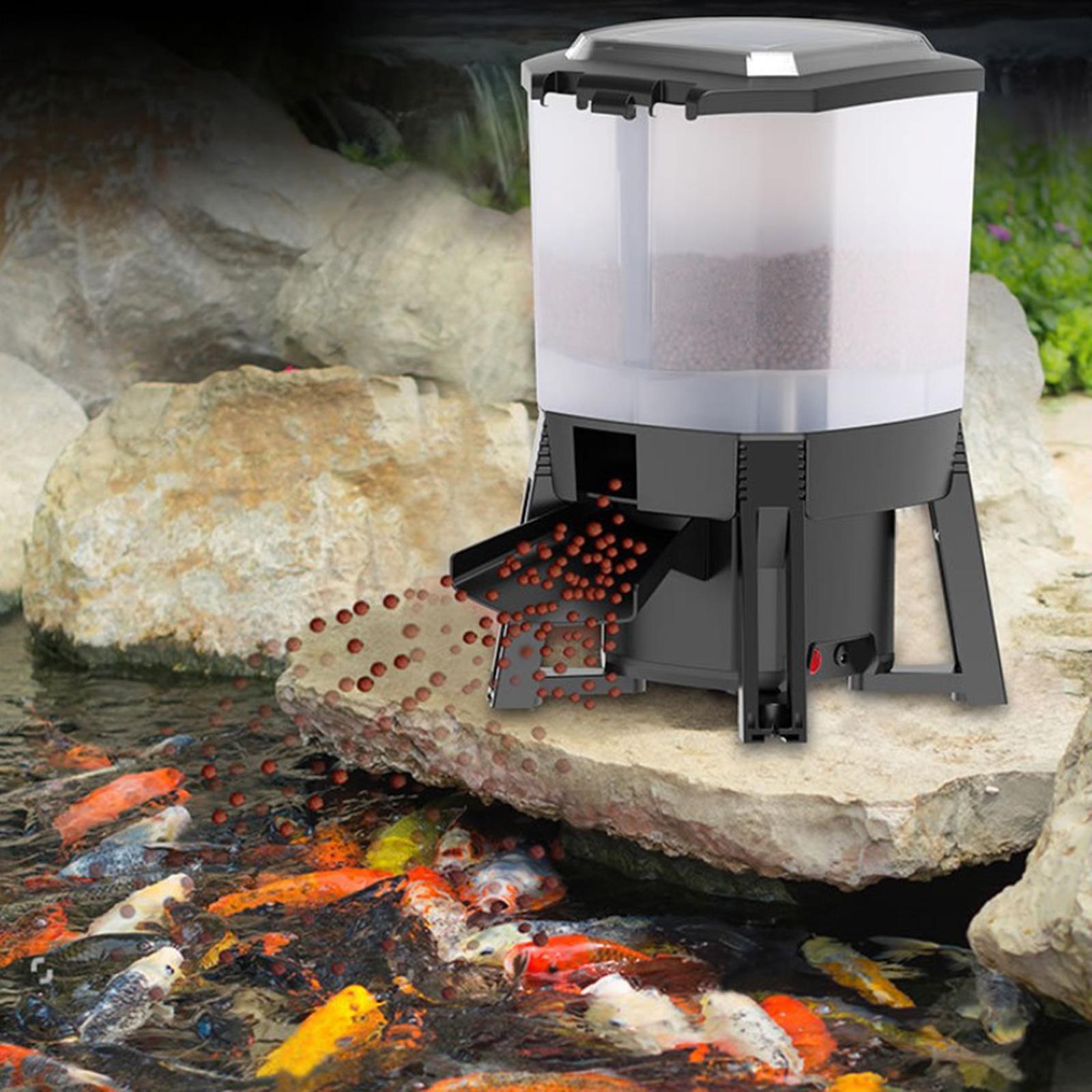 6L Adjustable Solar Automatic  - Aquarium Fish Koi avaliação e preço