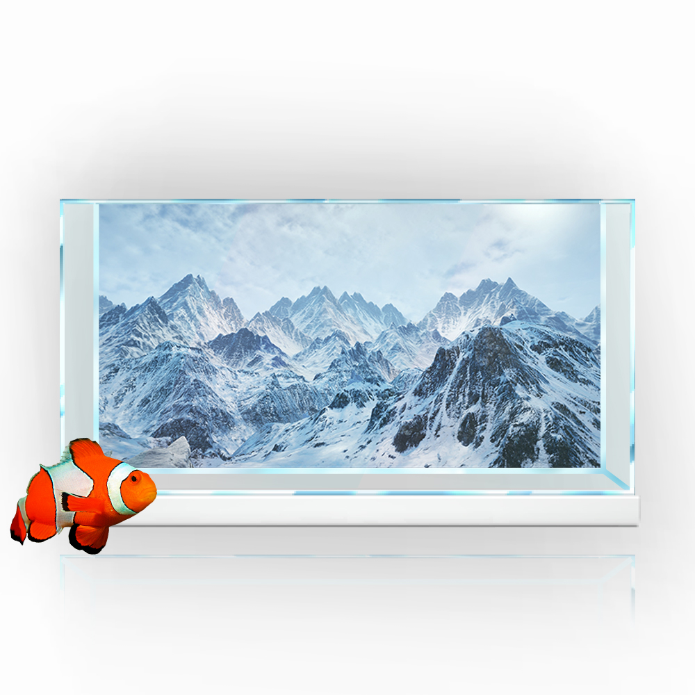 Aquarium Background Sticker,   - Aquarium Fish Poster avaliação e preço