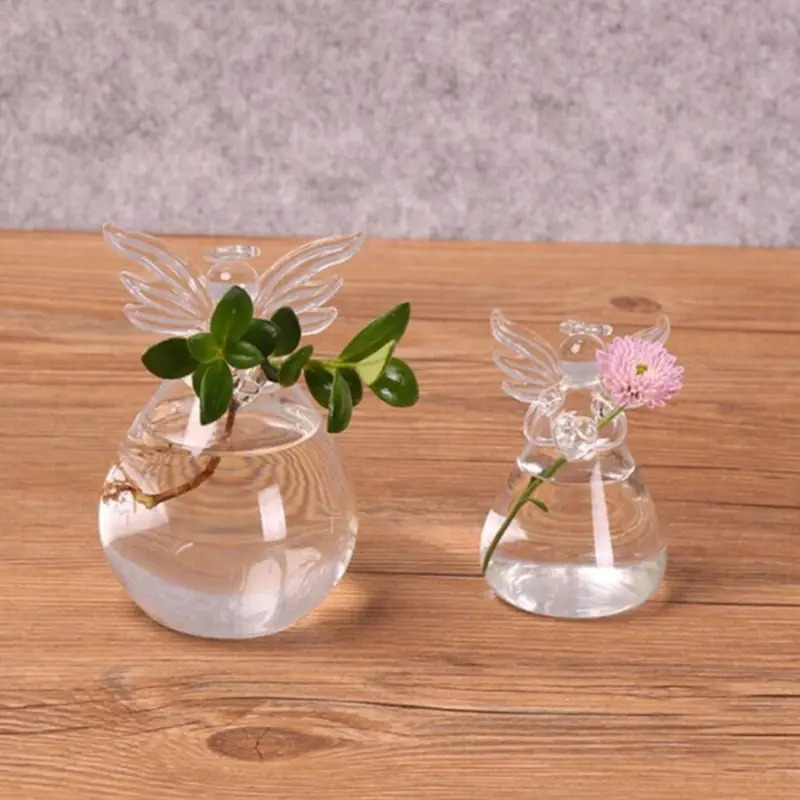 Hot Sale Angel Shape Clear Gla - Aquarium Fish Angel avaliação e preço