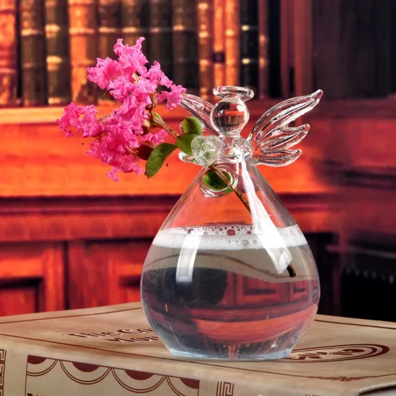 Hot Sale Angel Shape Clear Gla - Aquarium Fish Angel avaliação e preço