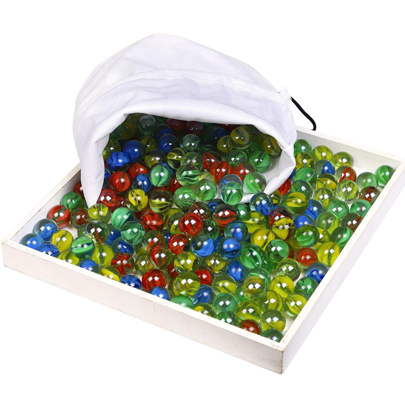 50Pcs 14mm Colorful Glass Marb - Aquarium Fish Gallery avaliação e preço