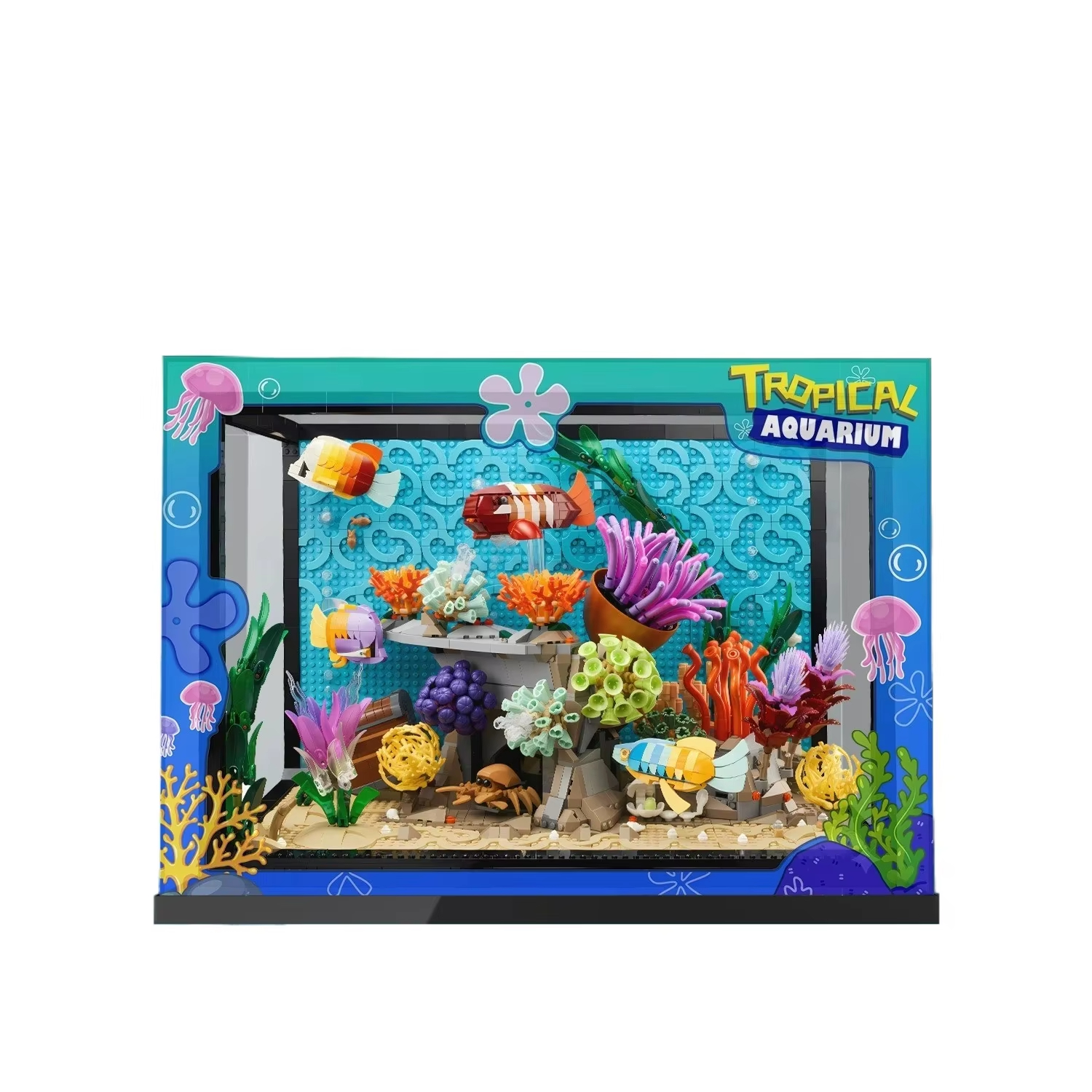 Suitable for Lego 10366 Tropic - Aquarium Fish Lego avaliação e preço