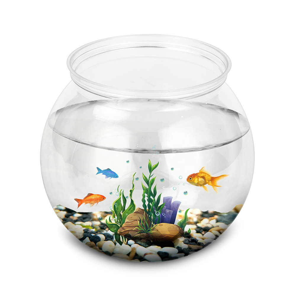 Fish Bowl Plastic L M S Sizes  - Aquarium Fish In Bowl avaliação e preço