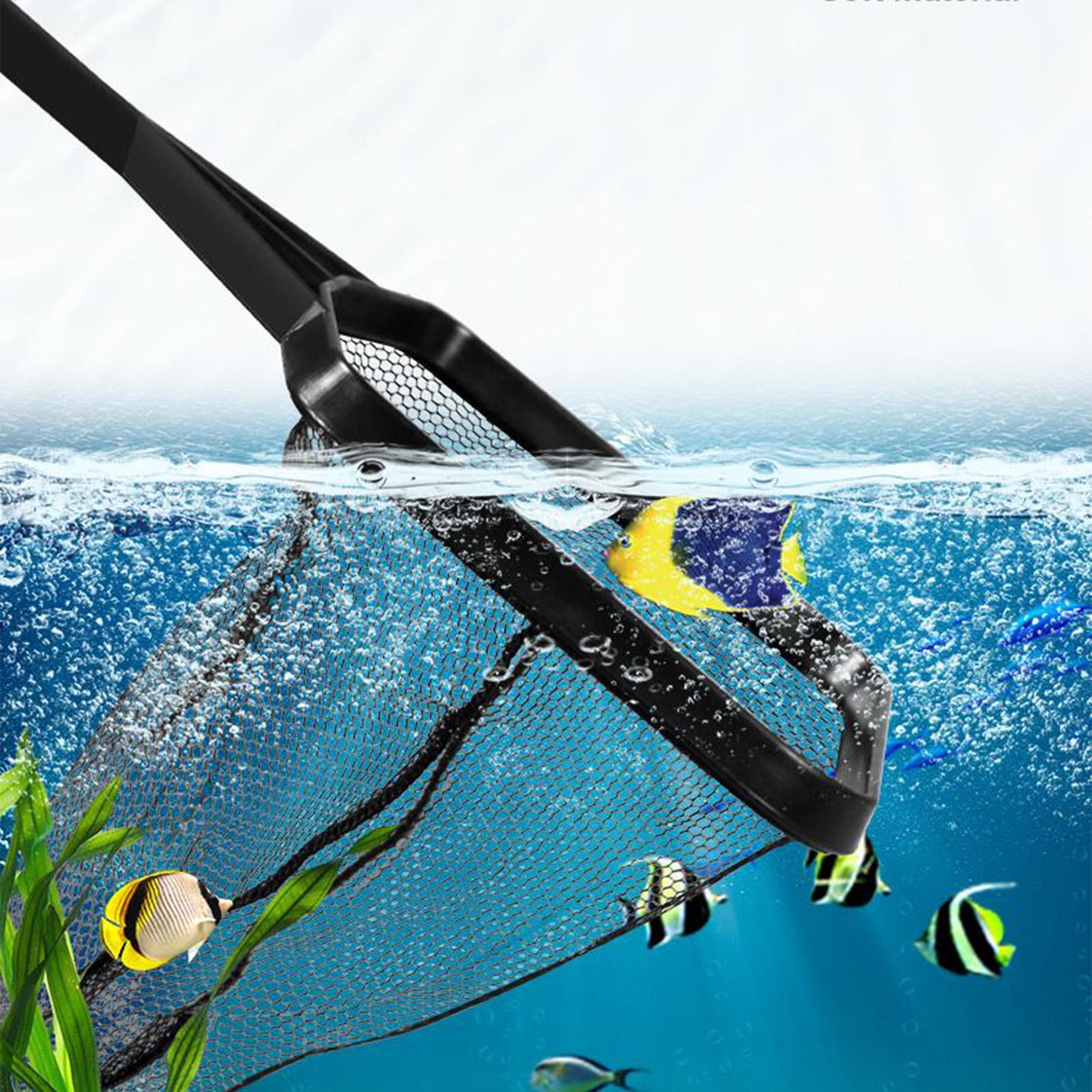 Pool Net Fish Tank Salvage Net - Aquarium Fish Maintenance avaliação e preço