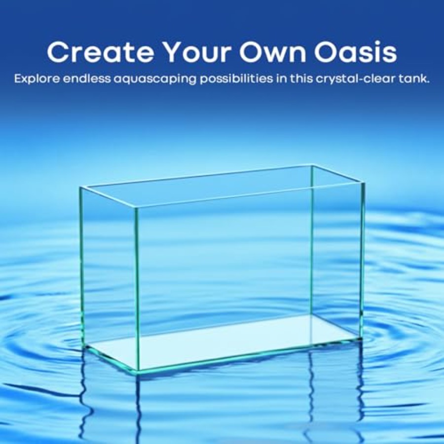 Glass Fish Tank Open-Back Lid  - Aquarium Fish Small avaliação e preço