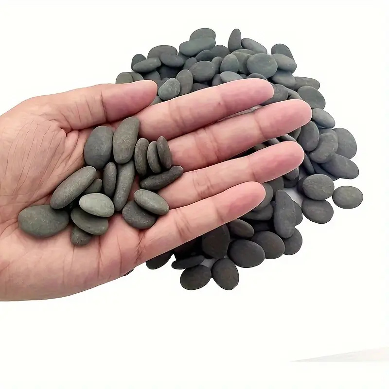 20Pcs Natural River Rocks Smoo - Aquarium Fish Gallery avaliação e preço