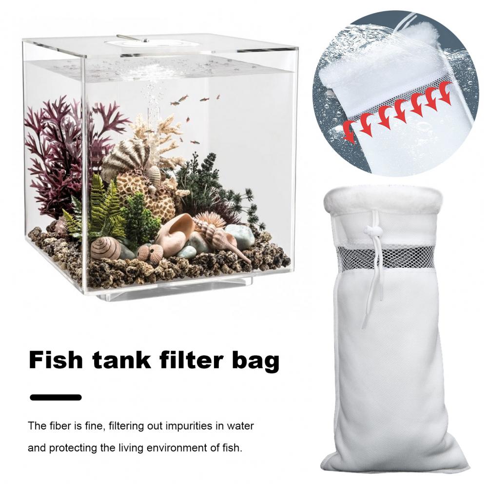 Fish Tank Filter Bag Biologica - Aquarium Fish Maintenance avaliação e preço