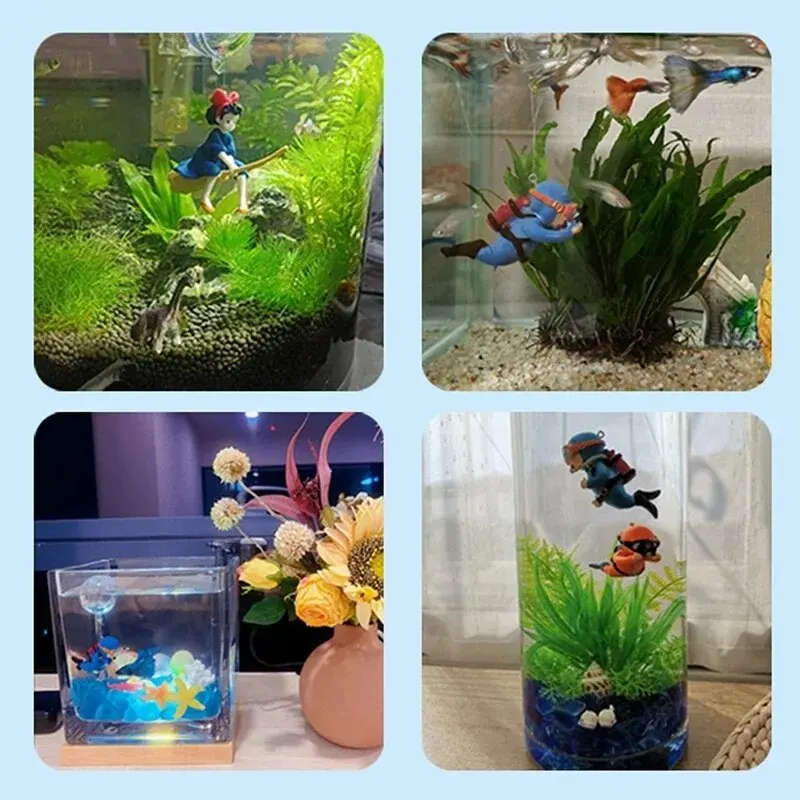 Fish Tank Diver Ornaments Land - Aquarium Fish Popular avaliação e preço