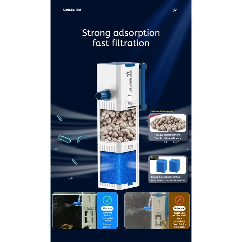 Submersible Filter for Small A - Aquarium Fish Small avaliação e preço