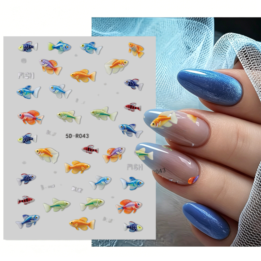 2Pcs 5D Tropical Aquarium Fish - Aquarium Fish Koi avaliação e preço