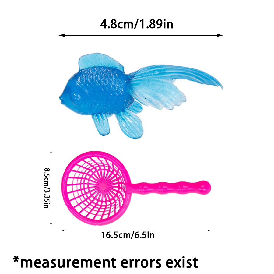 9/18pcs Floating Goldfish & Fi - Fish Toys For Aquarium avaliação e preço