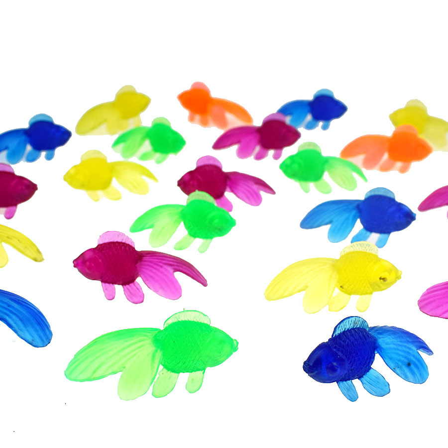 9/18pcs Floating Goldfish & Fi - Fish Toys For Aquarium avaliação e preço
