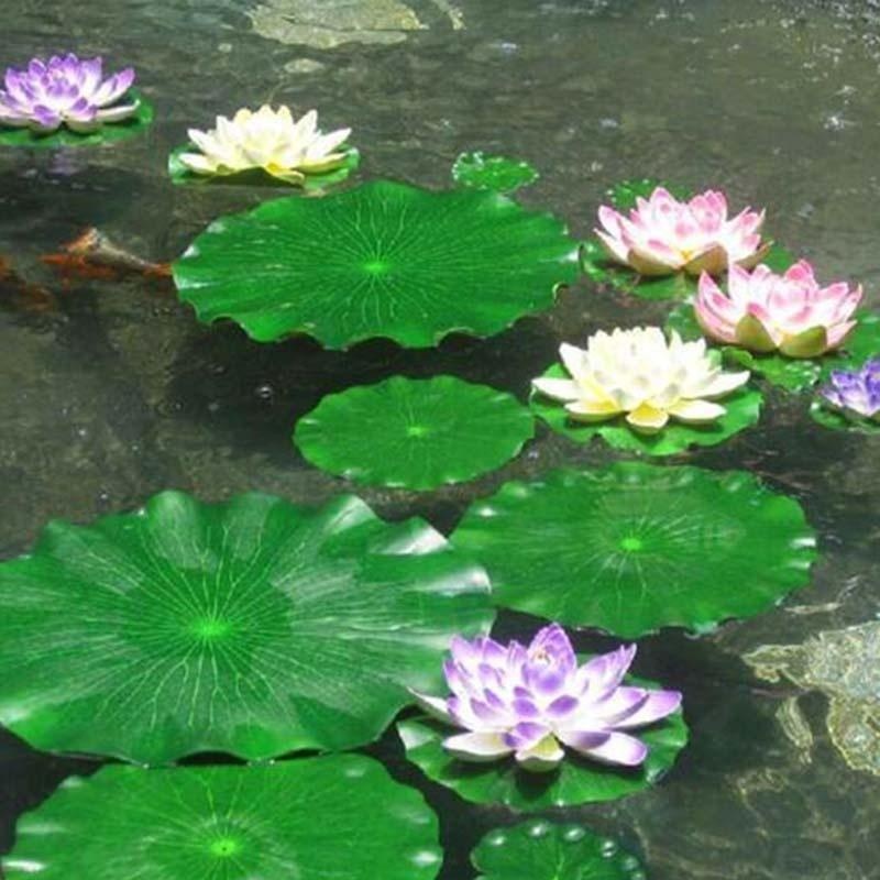 2026 Artificial Water Lily Lot - Aquarium Fish Gallery avaliação e preço