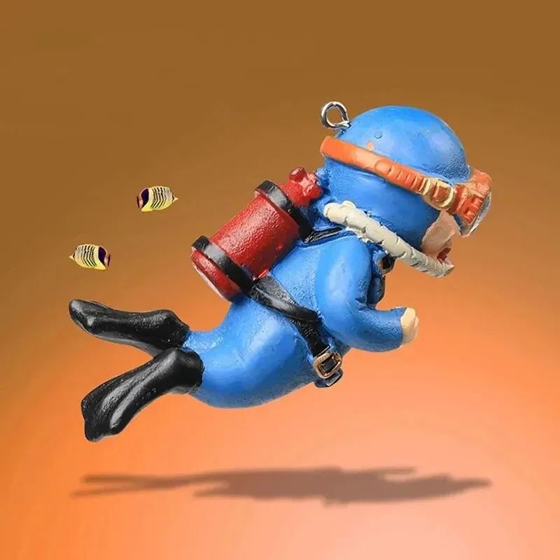 Fish Tank Diver Ornaments Land - Aquarium Fish Popular avaliação e preço