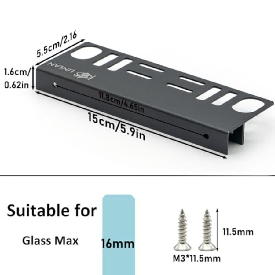 Aluminum Aquarium Tool Holder  - Aquarium Fish Maintenance avaliação e preço