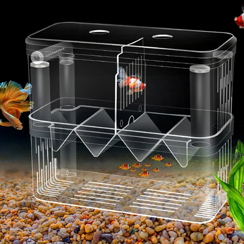 Fish Breeding Isolation Box S/ - Xl Aquarium Fish avaliação e preço