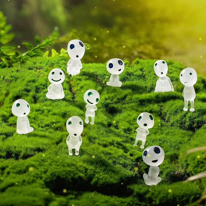 10pcs Luminous Resin Ghost Fig - Fish Toys For Aquarium avaliação e preço