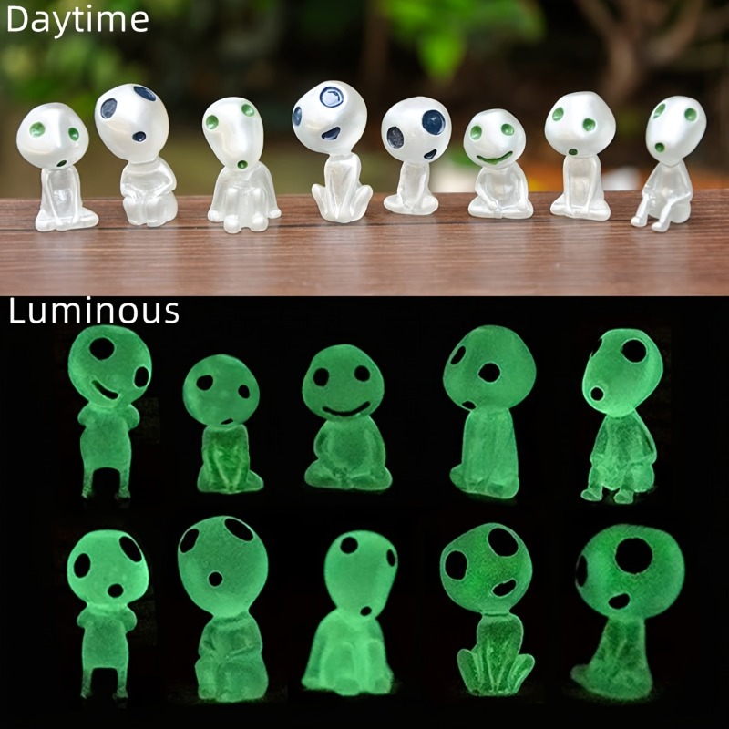 10pcs Luminous Resin Ghost Fig - Fish Toys For Aquarium avaliação e preço