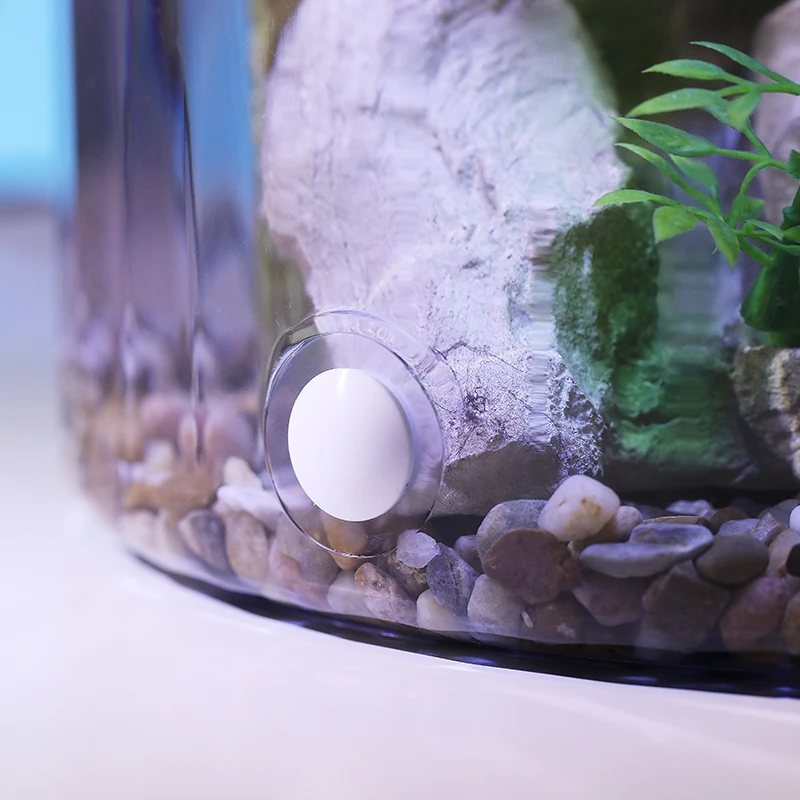 Compact Round Goldfish Bowl -  - Aquarium Fish In Bowl avaliação e preço