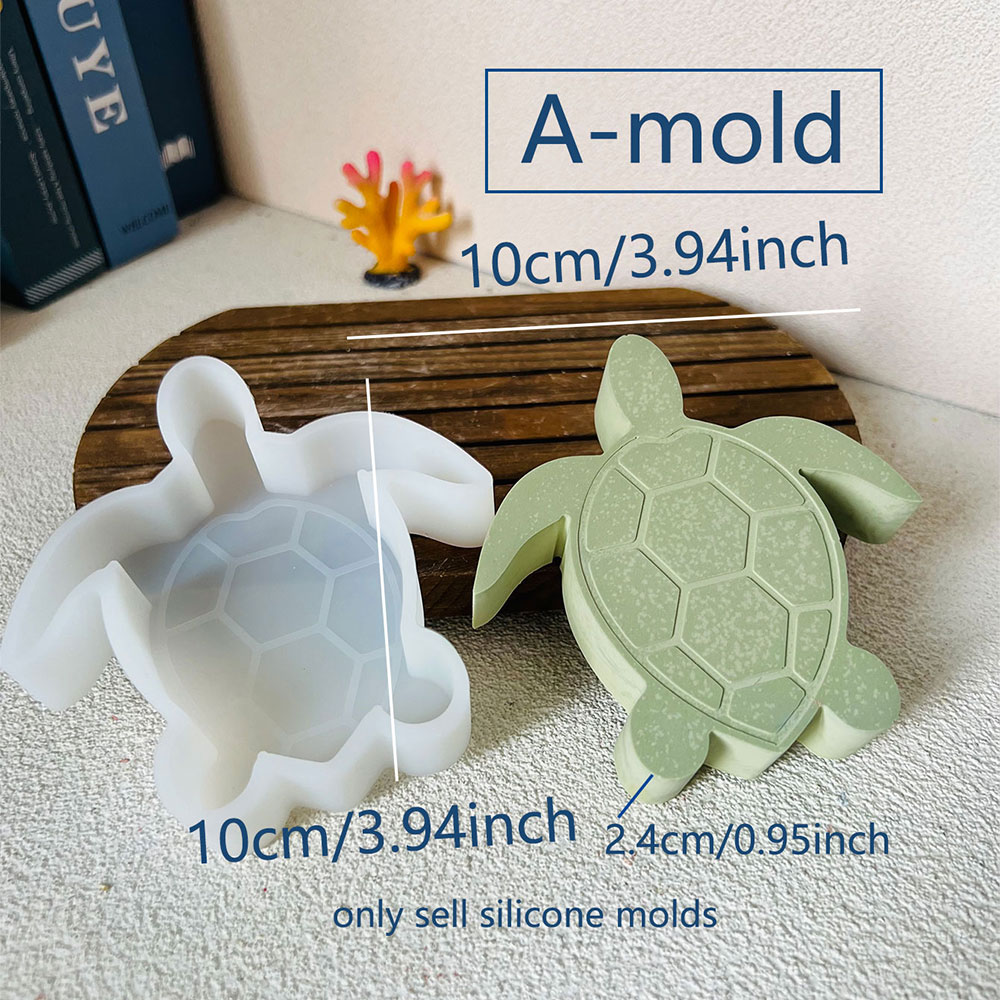 Cute Turtle Silicone Mold Fish - Aquarium Fish Gallery avaliação e preço