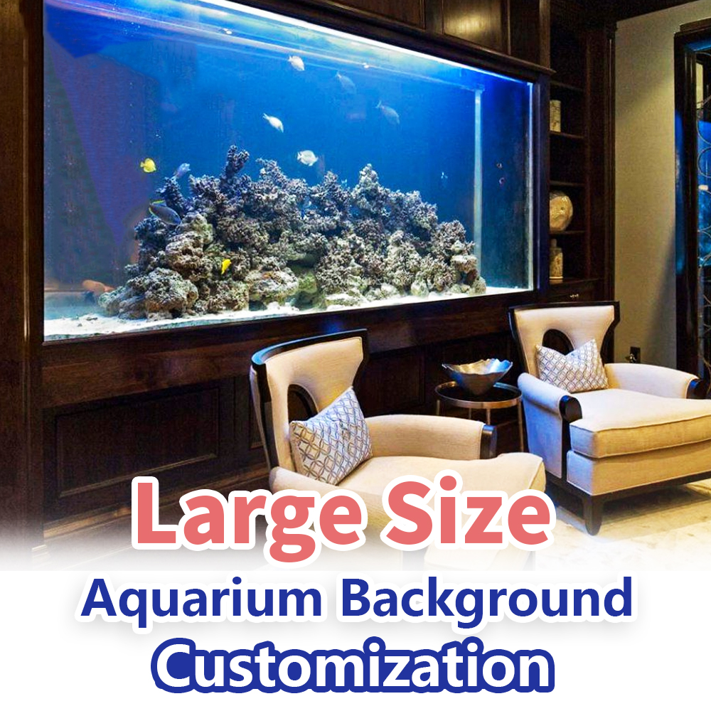 Large Size Aquarium Background - Aquarium Fish Poster avaliação e preço