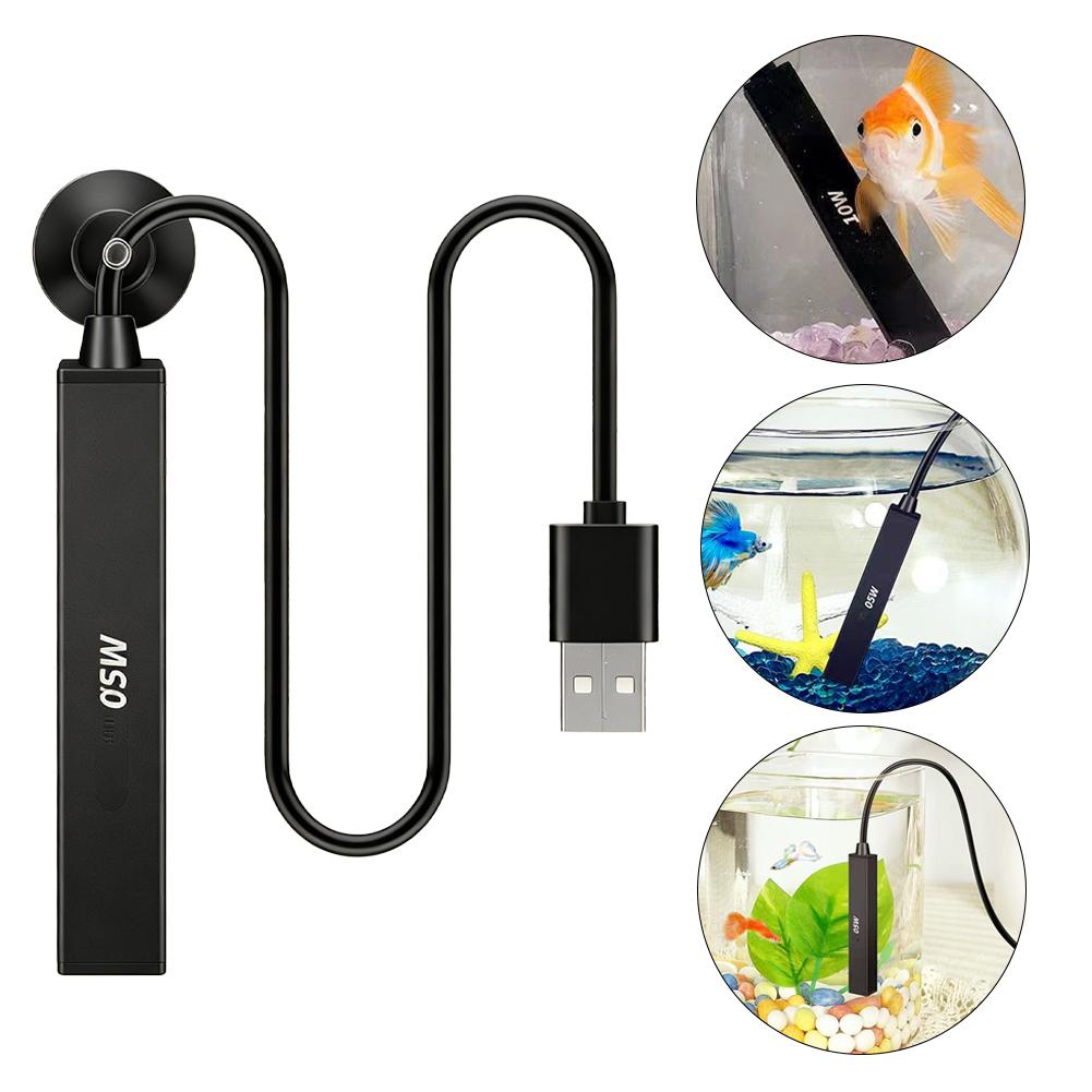 Mini USB Aquarium Heater 5V Au - Aquarium Fish Small avaliação e preço