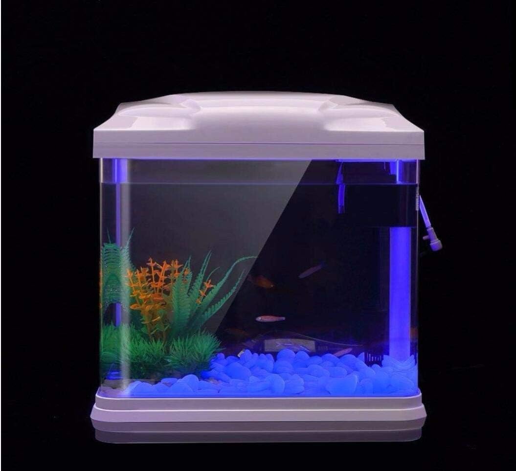 Fish Tank Rocks Glow Blue Pebb - Aquarium Fish Gallery avaliação e preço