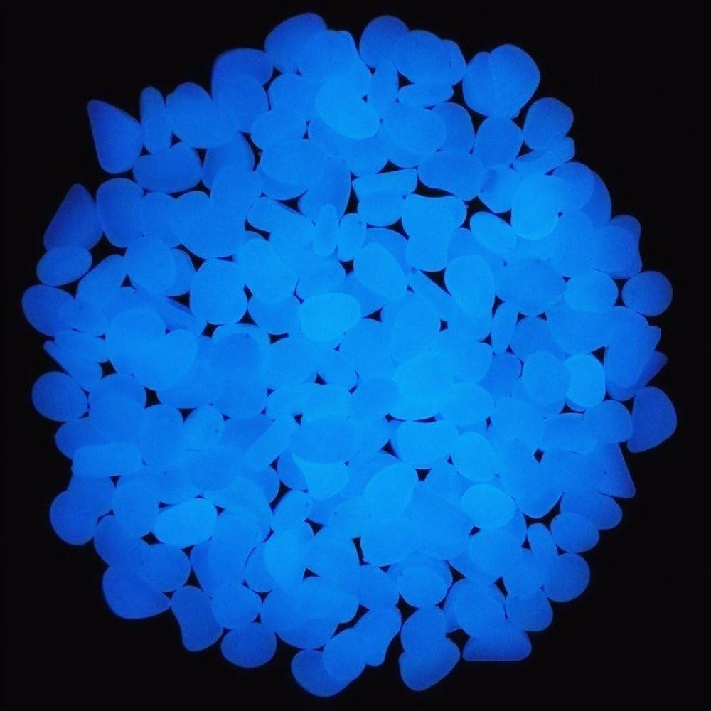 Fish Tank Rocks Glow Blue Pebb - Aquarium Fish Gallery avaliação e preço