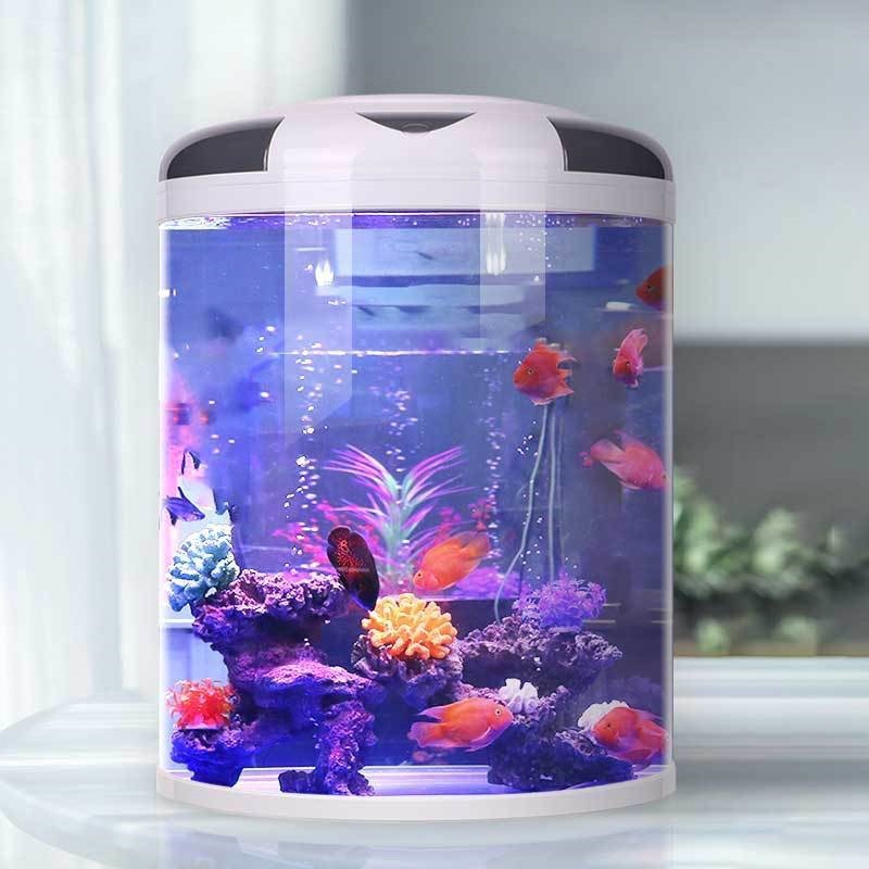 Fish tank living room Semicirc - Aquarium Fish Small avaliação e preço
