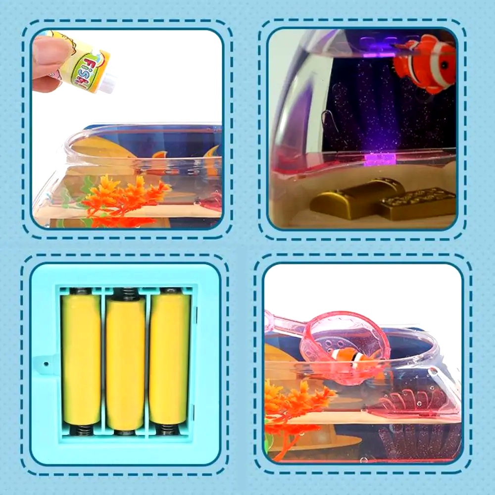 Music Interactive Aquarium Toy - Fish Toys For Aquarium avaliação e preço