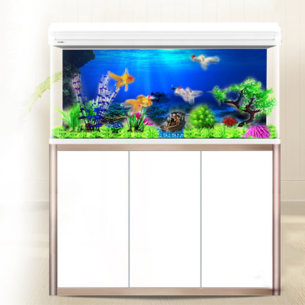 PVC Aquarium Background Poster - Aquarium Fish Poster avaliação e preço