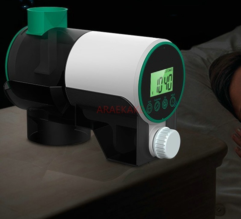 Automatic feeder for koi, gold - Aquarium Fish Koi avaliação e preço