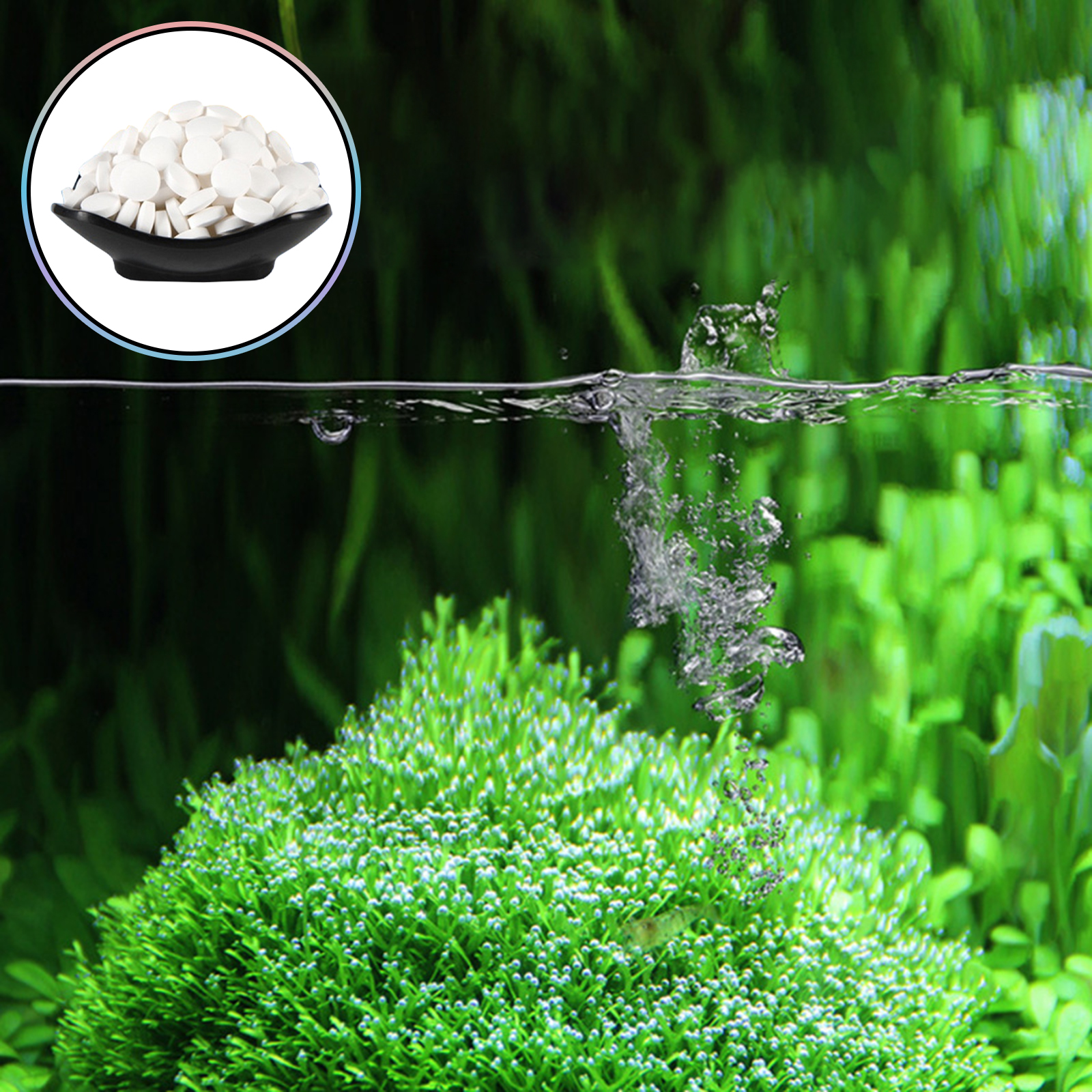 150 Tables Aquarium Algae Clea - Aquarium Fish Maintenance avaliação e preço